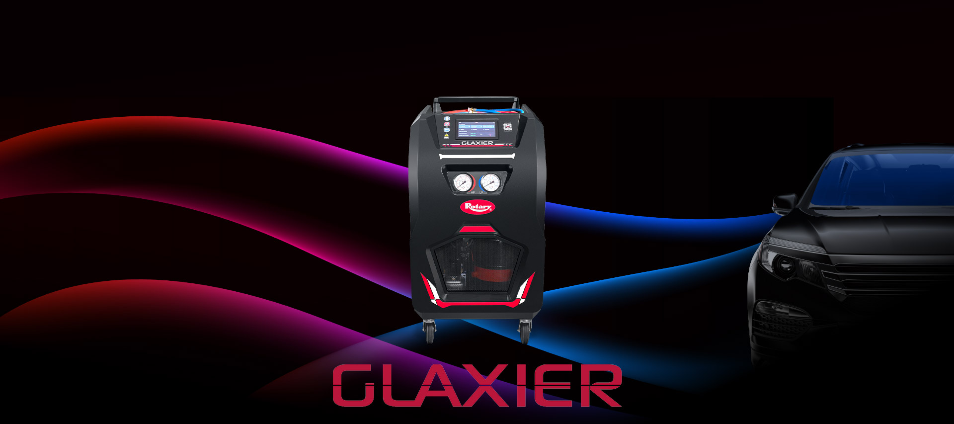VSG launches the Glaxier A/C recharging station for the Rotary brand