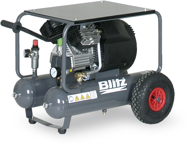 TWIN piston compressor, mobile Maximat Pro 2-19-10