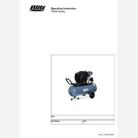 Piston compressor twin hobby  116739   rev