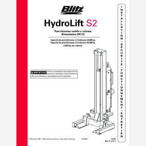 Mobile column lift hydrolift s2 8 2c2   117727   rev d