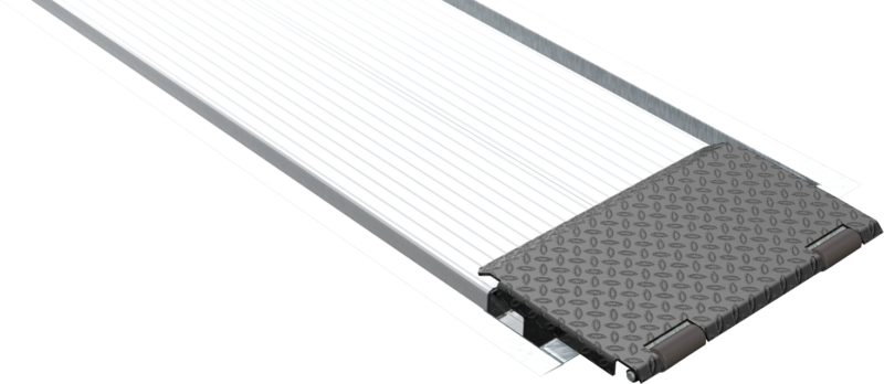 Drive-on ramps for inground installation
