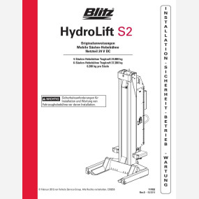 Mobile column lift hydrolift s2 6 2c2   117852   rev d