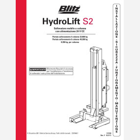 Mobile column lift hydrolift s2 8 2c2   117729   rev e
