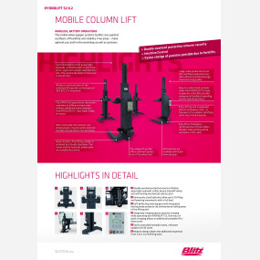 Mobile column lift hydrolift s2 8 2 126444   