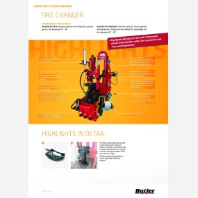 Tyre changer karacter tlx  brb 127604  2019  