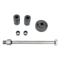 Motorcycle shaft D = 19 mm single-arm swing arm cpl. with shaft, 2 spacers and clamping nut