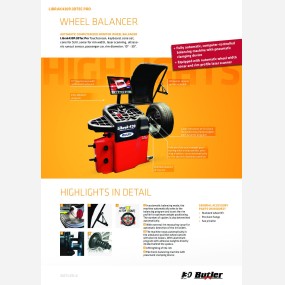Wheel balancer librak430p  brb 126271   