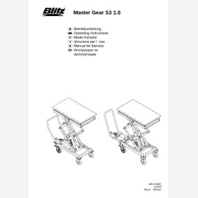 Gear Box Lift Master Gear  OM SP DC MG10 SMS 127670 multi  RevE