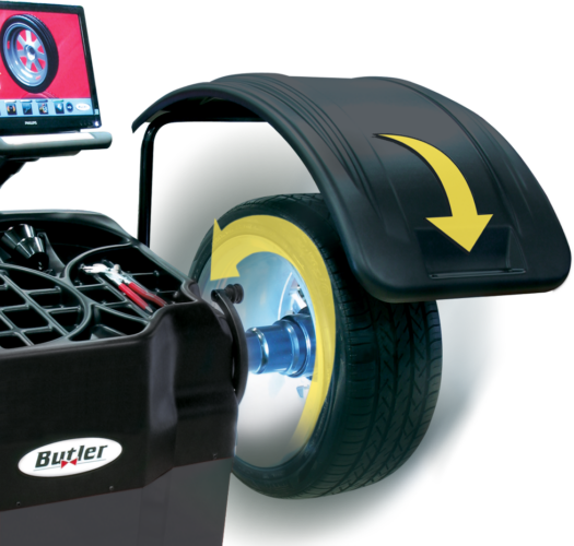 Wheel Balancer Librak360 Automatic start DI 7016