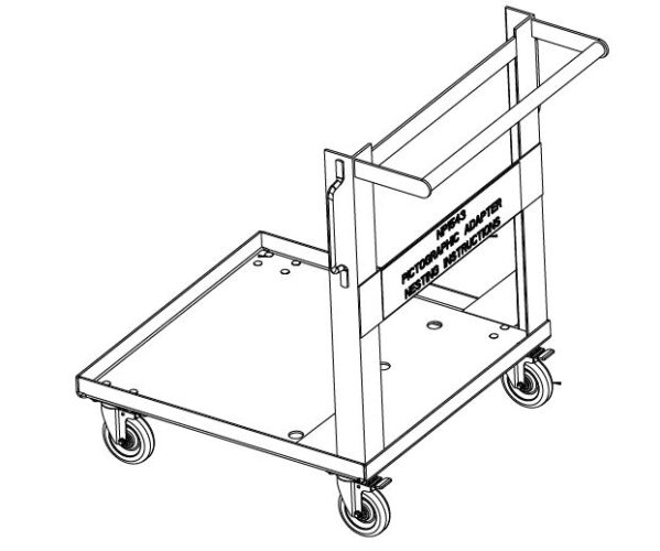 Transport trolley for ramp set for HydroLift 6,2 / 7,5 / 8,2