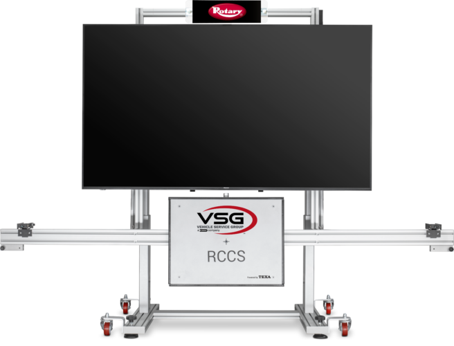 Trolley for RCCS3 | with VSG monitor and logo on the panel