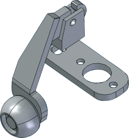Wulstniederhalterolle für alle Maschienen mit Montagekopf mit Schnellsteckvorrichtung (Kunststoff oder Stahl)