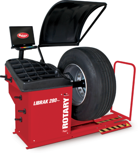 Commercial vehicle wheel balancer Librak280RTLC Pro