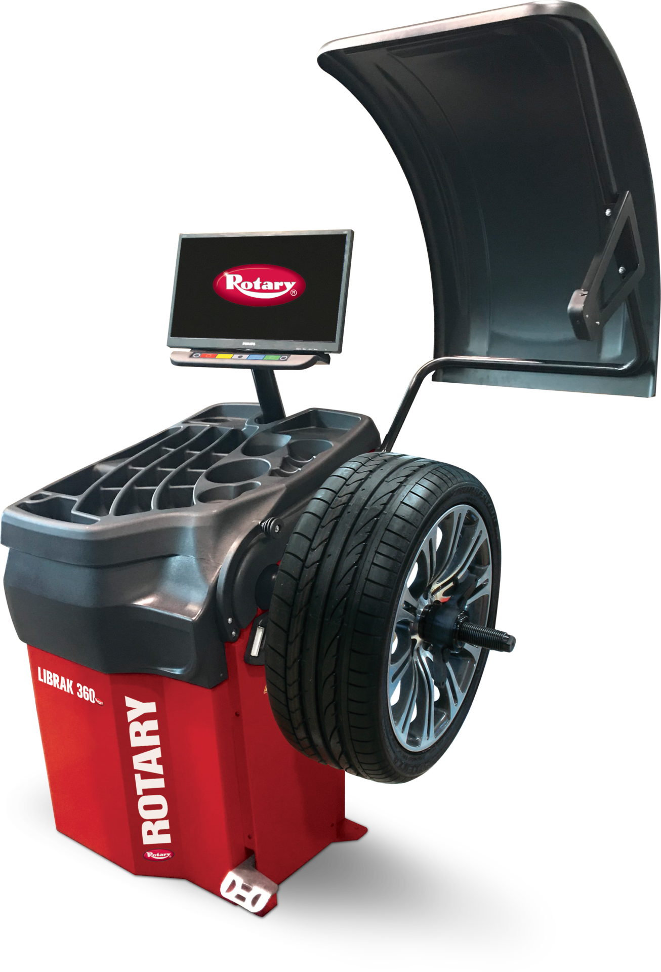 Electronic monitor wheel balancer Librak360PWS Pro