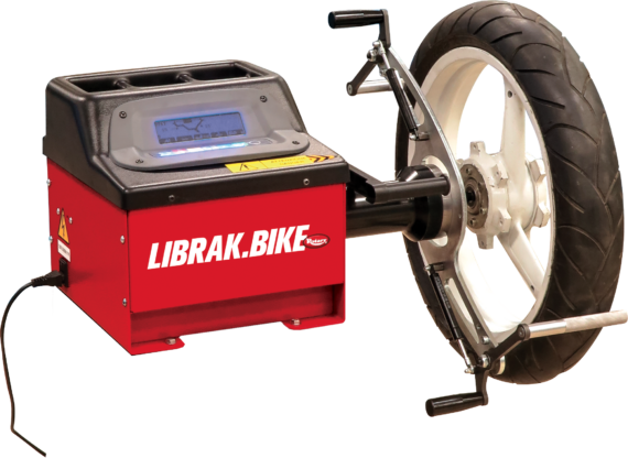 Electronic motorcycle wheel balancer Librak328BIKE